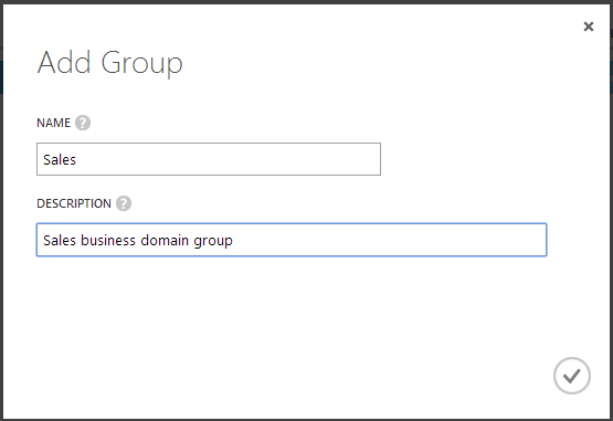 Fill in group